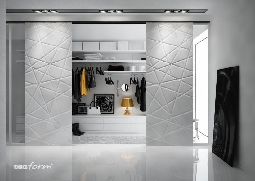 Panele Moduloform w szafie
